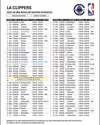 快船新赛季仅15次背靠背！先前两个赛季分别为17场和16场